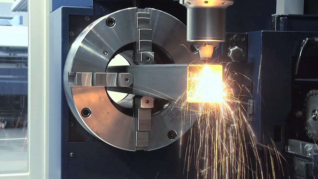 Лазерна різка та гнуття труб